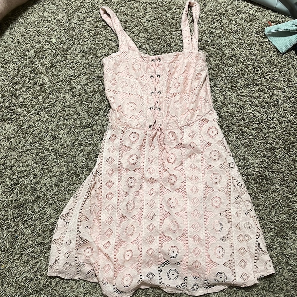 pink dress